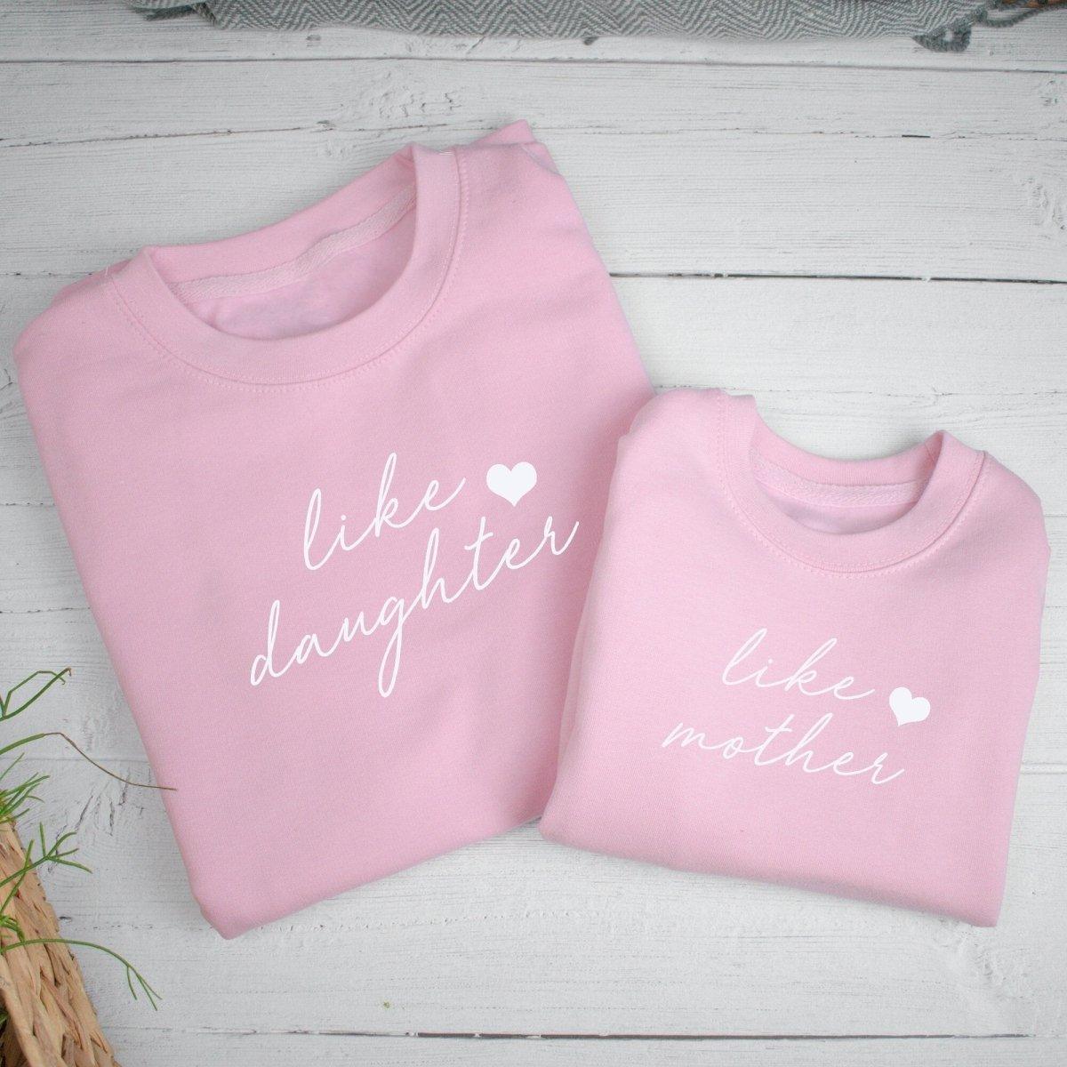 Like Mother Like Daughter Sweater, Mum and Daughter Matching, Mama Mini Gifts, Mother's Day Outfit, Mother Daughter Matching Jumper - Amy Lucy
