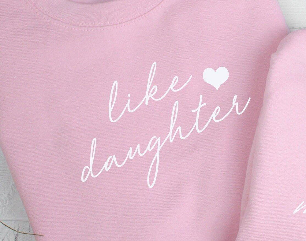 Like Mother Like Daughter Sweater, Mum and Daughter Matching, Mama Mini Gifts, Mother's Day Outfit, Mother Daughter Matching Jumper - Amy Lucy