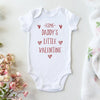 Little Valentine Baby Vest, Baby's 1st Valentines, My First Valentines, Mummy's Little Valentine, Baby Bodysuit, Baby Grow, New Baby Gift - Amy Lucy