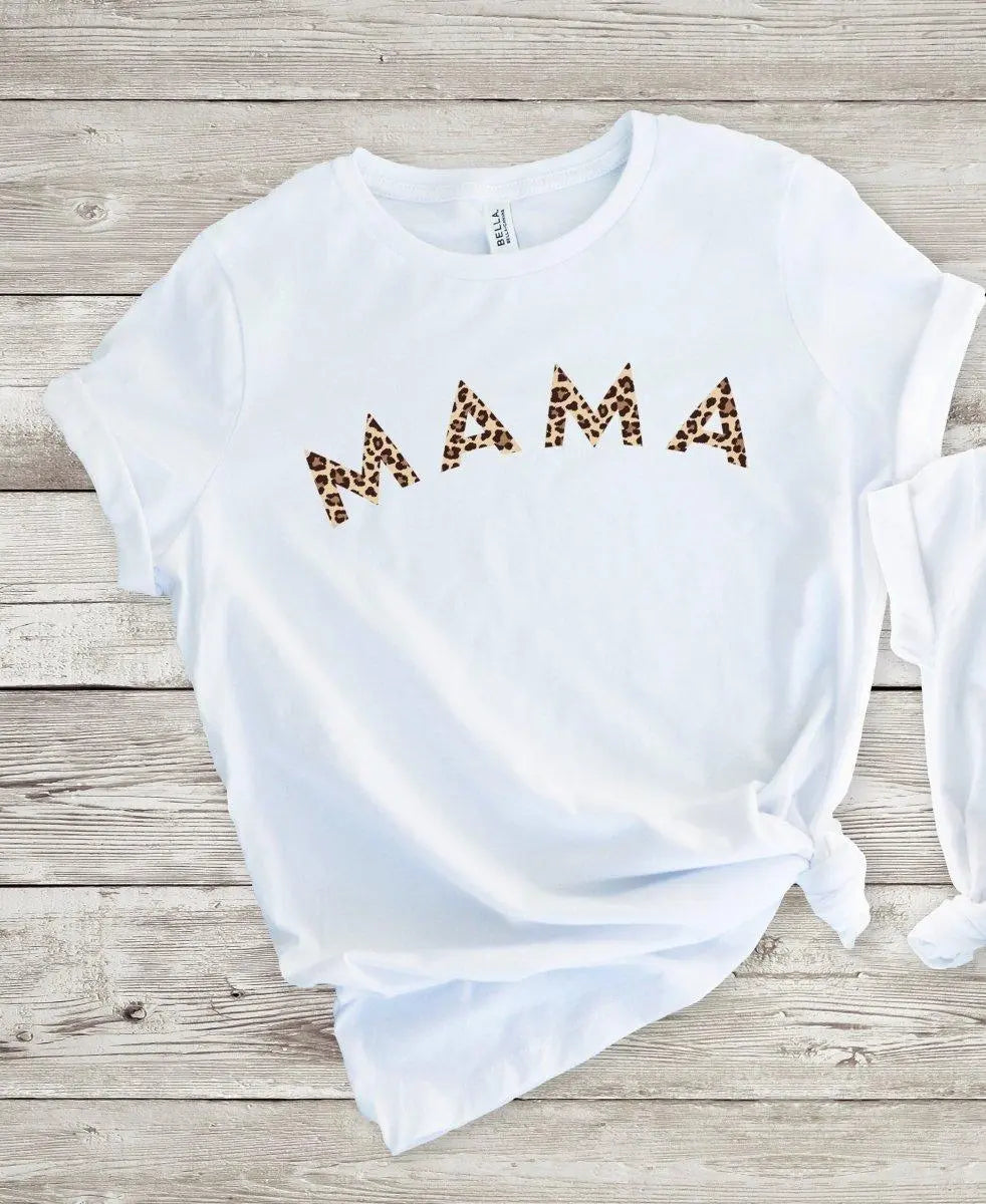 Mama and Mini T-Shirts, Matching Mum Daughter T-Shirt, Mini Me Matching Tops, Family Tees, Twinning with Mum, Mum Daughter Gift, Lounge Tee - Amy Lucy