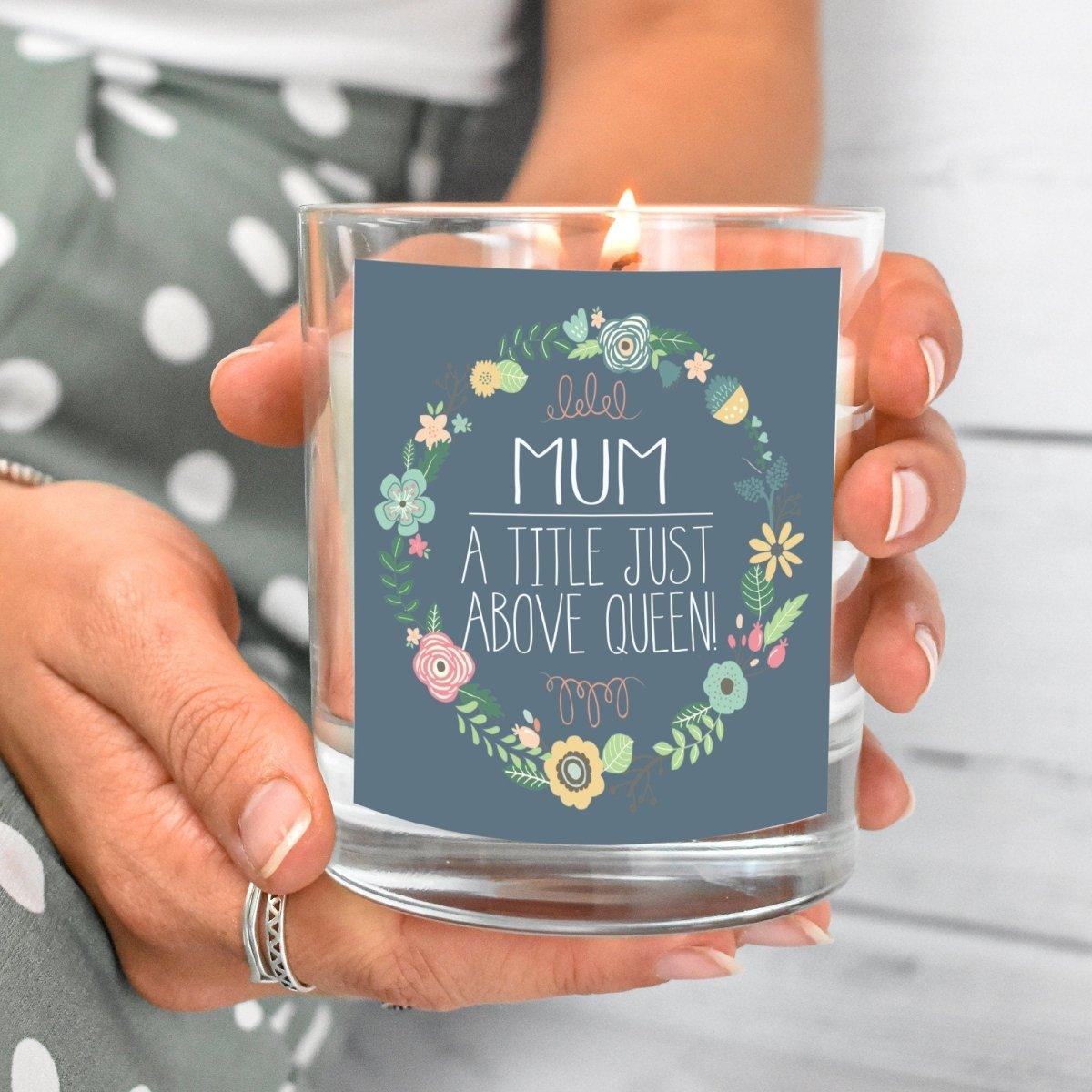 Mothers Day Candle, Keepsake Gift Mum, Daughter Mother Gift, Mothers Day Candle, Gift For Mum, Mum Gifts, Mum, Nanny Gift, Mum Candle, Mummy - Amy Lucy