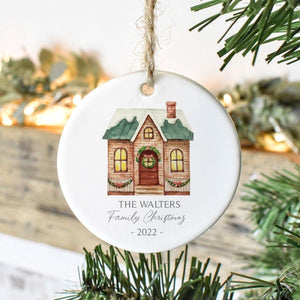 Personalised 2022 Christmas Ornament, Christmas Bauble, Xmas Decoration, Custom Baubles, Christmas Decor, Home Decor, Xmas Baubles, Bauble - Amy Lucy