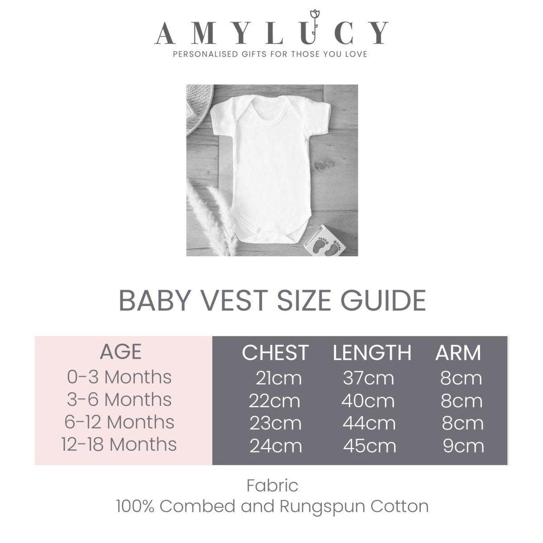 Personalised Baby Girl New Arrival Vest, New Baby Girl Gift, Baby Bodysuit, Name Baby GROW, New Baby Gift, Baby Shower Present, Clothing