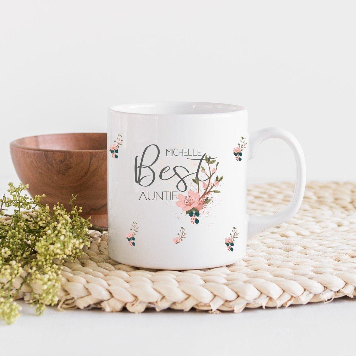 Personalised Best Auntie Mug Box, Best Aunty Gift, Personalised Gift For Her, Best Auntie Gift, Mug Gift Set, Relation Gift, Aunty Birthday