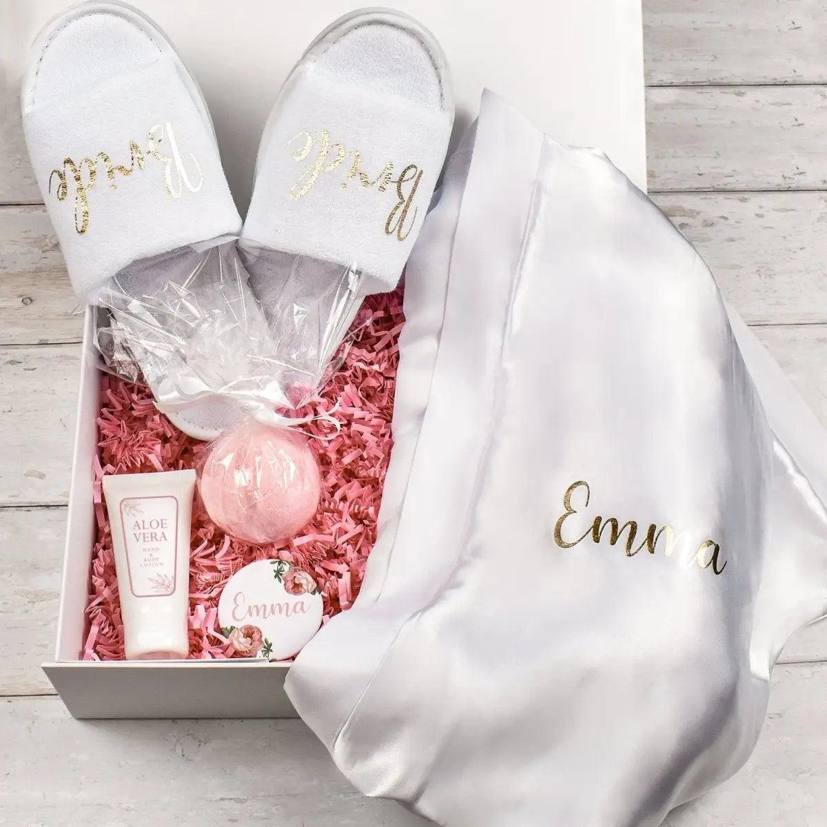 Personalised Bride To Be Gift Box, Bride To Be Filled Gift Box, Bride To Be Spa Box Set, Wedding Morning Bride Box Set Gift, Wedding Gift, - Amy Lucy