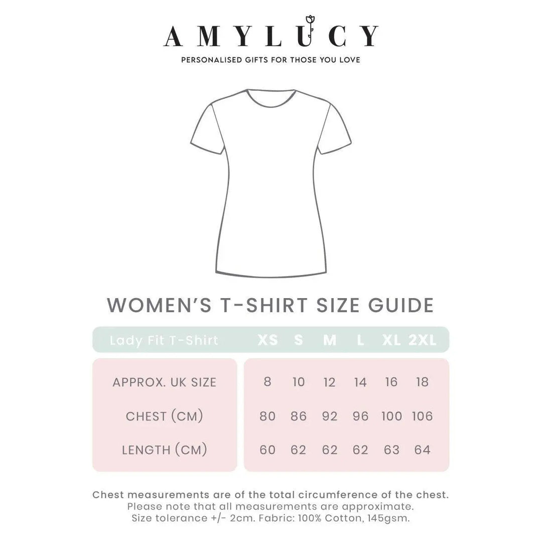 Personalised Bride To Be T-shirt, Personalised Bridal T-shirts, Organic Bride Top, Hen Night Bride T-shirts, Hen Tops, Hen Party T-shirts, - Amy Lucy