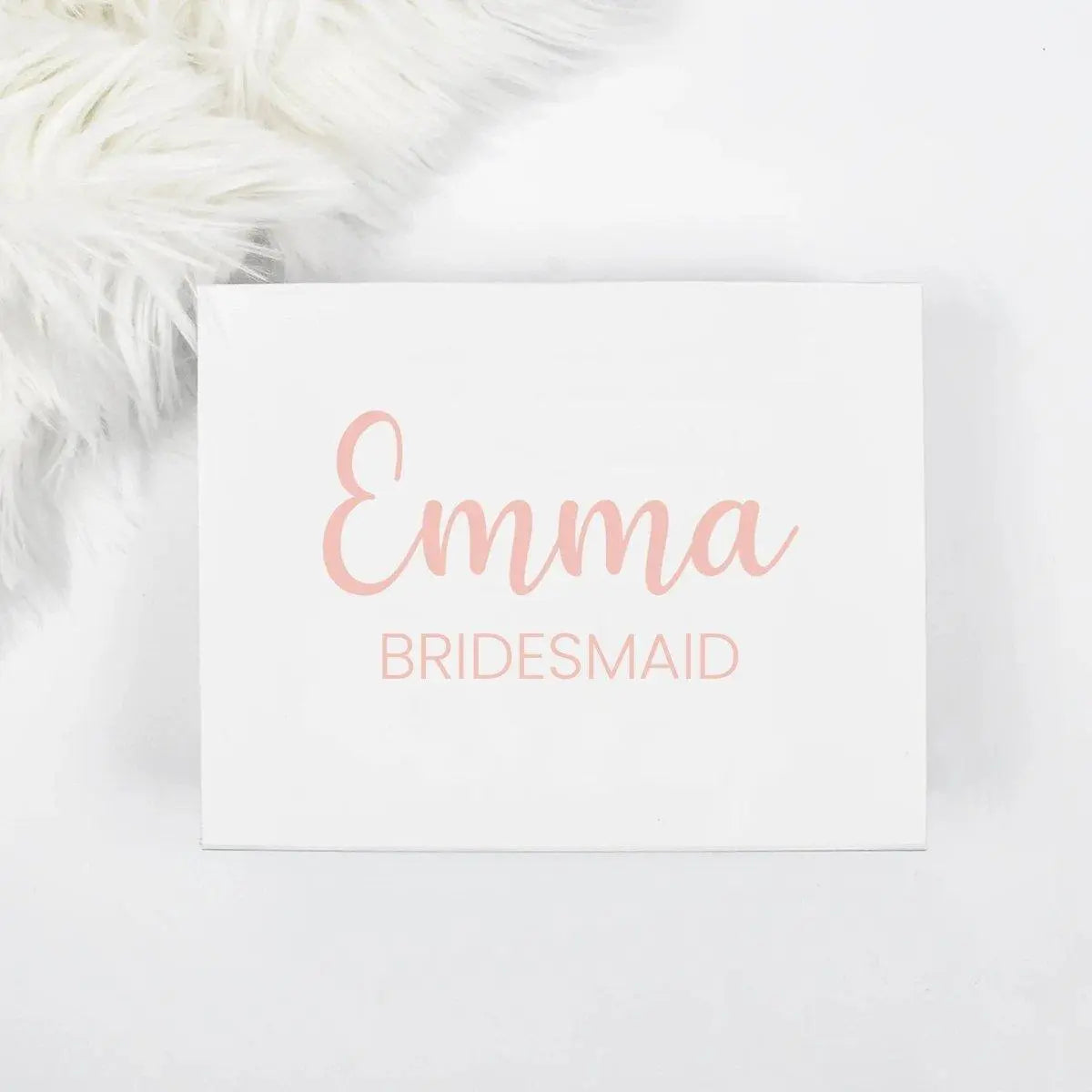Personalised Bridesmaid Gift Box, Bridesmaid Filled Gift Box, Bridesmaid To Be Spa Box Set, Wedding Morning Bridesmaid Box Set Gift - Amy Lucy