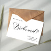 Personalised Bridesmaid Greetings Card, Bridesmaid to be Card, Bridesmaid Card, Will you be my bridesmaid card,