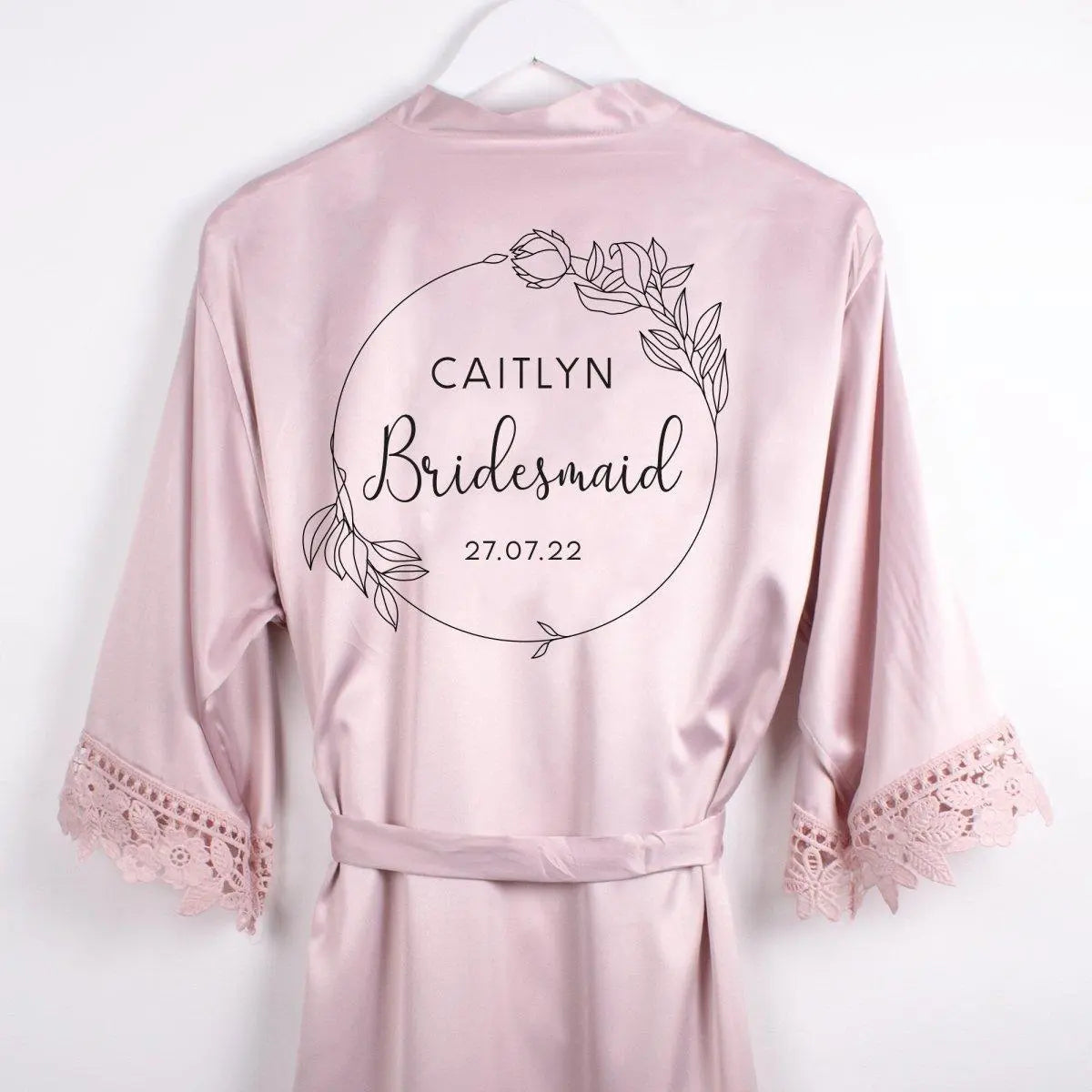 Personalised Bridesmaid Robe, Bridesmaid Robes Personalised, Bridal Robes, Bachelorette Robes, Bride Shower Robes