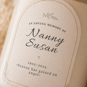 Personalised Candle Gift for Nanny product information