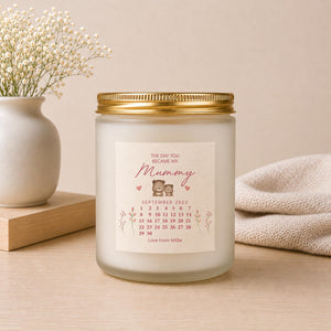 Personalised Candle Gift for Nanny styled as a thoughtful gift