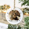 Personalised Cat Bauble, Dog Tree Decoration, Pet Bauble, Pet Photo Gifts, Custom New Pet Gifts, Cat Photo Christmas Decoration, Cat Present