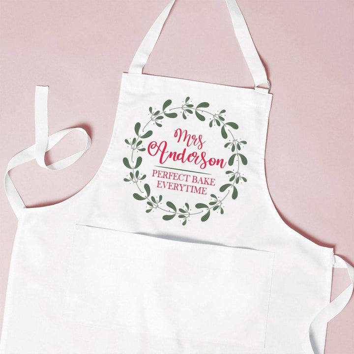 Personalised Christmas Apron, Custom Made Christmas Aprons, Personalised Christmas Gifts, Personalised Ladies Apron, Christmas Gifts, Gift