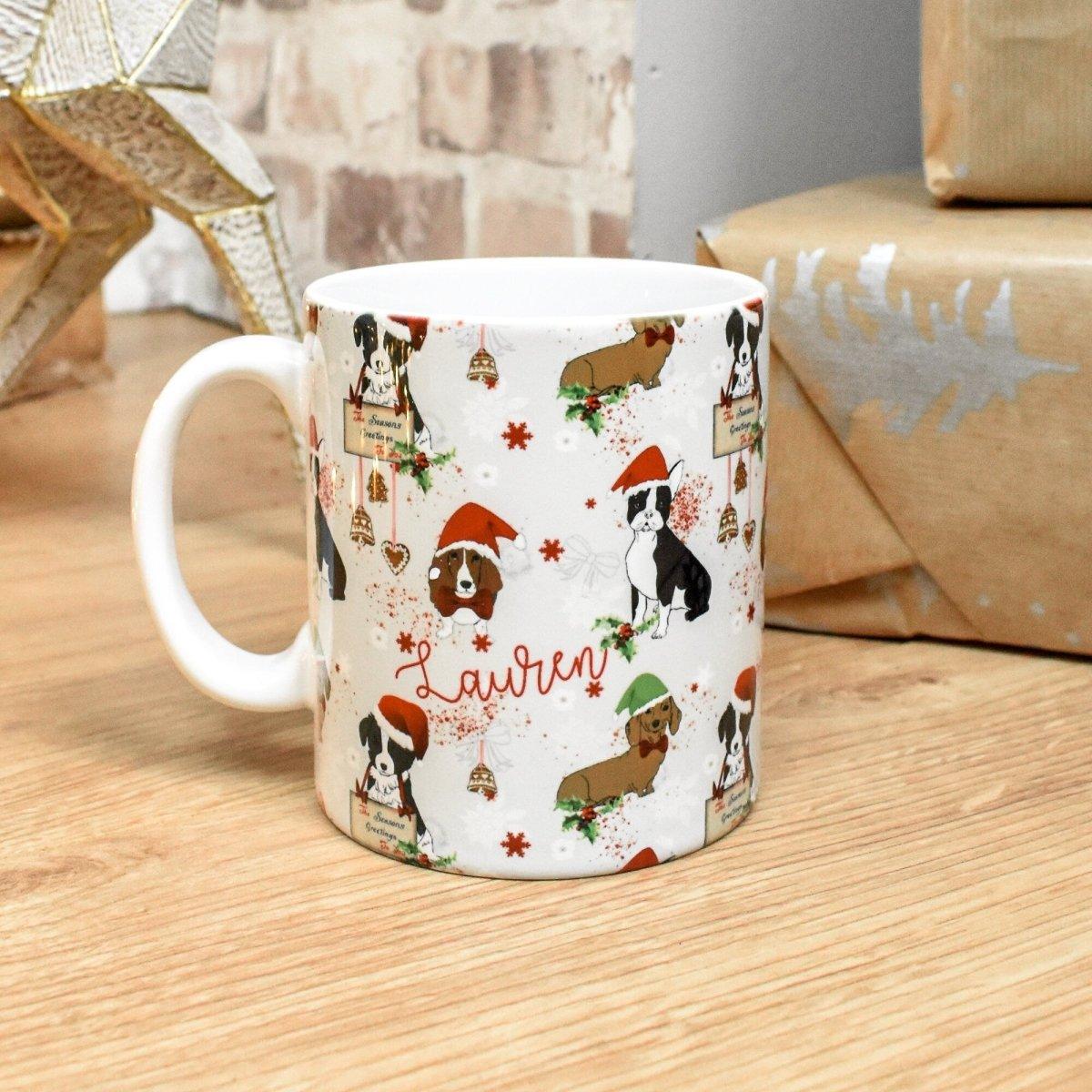 Personalised Christmas Filled Gift Box Adults, Dogs Christmas Hamper, Christmas Present, Women Gift, Boss Gift, Christmas Gift Set Dogs, - Amy Lucy