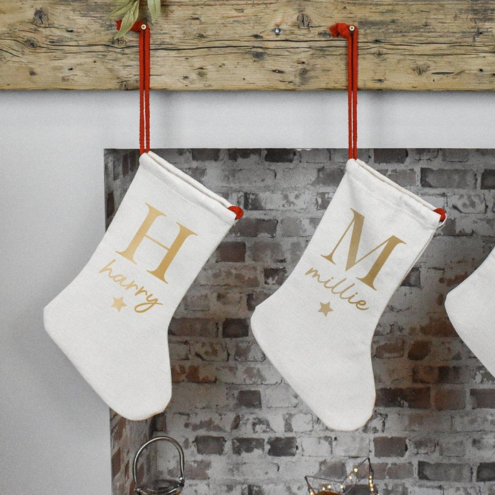 Personalised Christmas Stocking, Holiday Stocking, Name Christmas Stocking, Initial Christmas Stocking, Personalised Girl Stocking, Gifts - Amy Lucy