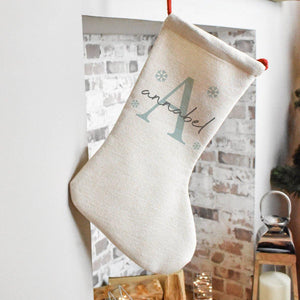 Personalised Christmas Stocking, Holiday Stocking, Name Christmas Stocking, Initial Christmas Stocking, Personalised Girl Stocking, Xmas - Amy Lucy