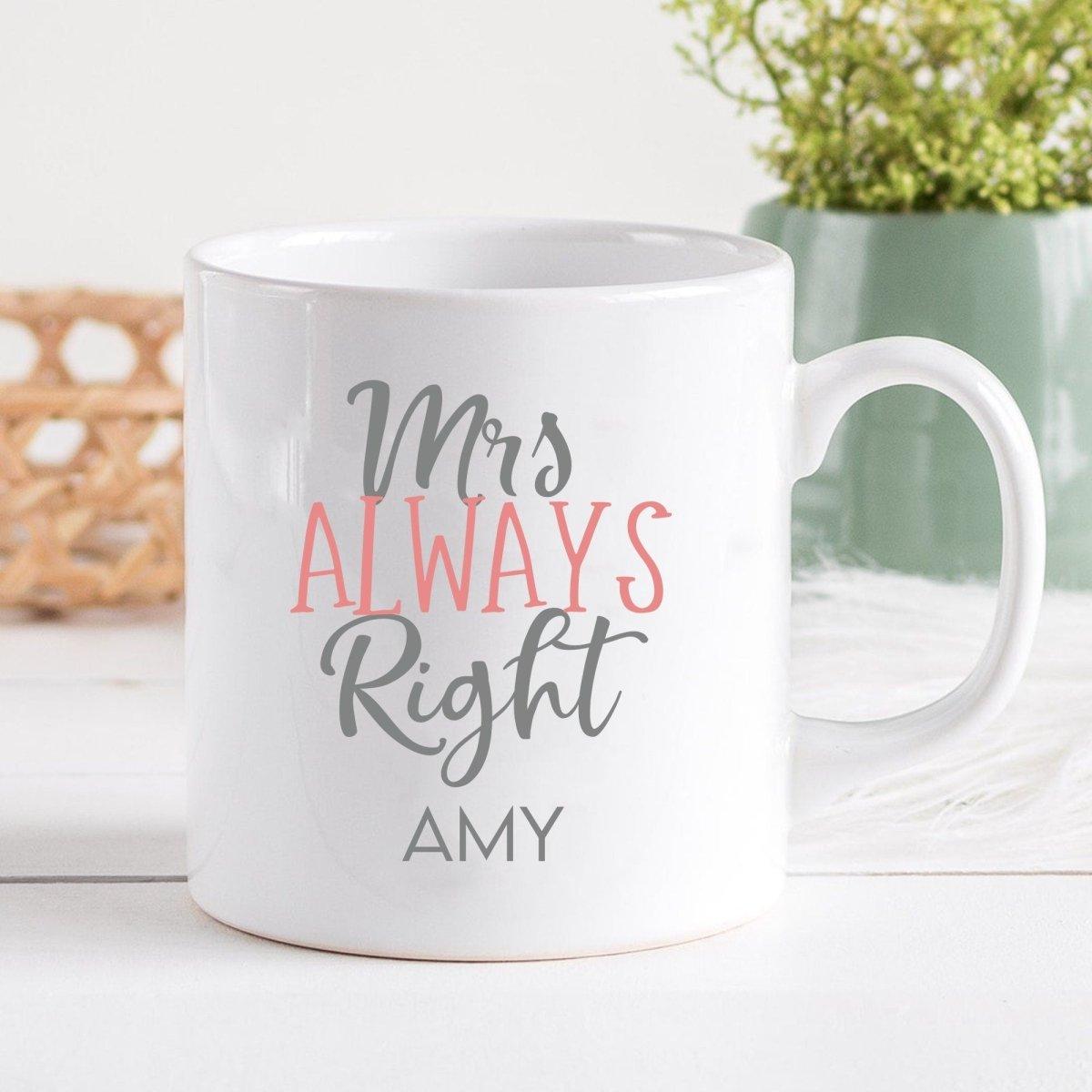 Personalised Couple Mug Set, Valentines Mug Set, Valentine's Gift Set, Matching Mr and Mrs Mugs, Anniversary Gift, Humor Gift, Newlywed Mugs - Amy Lucy