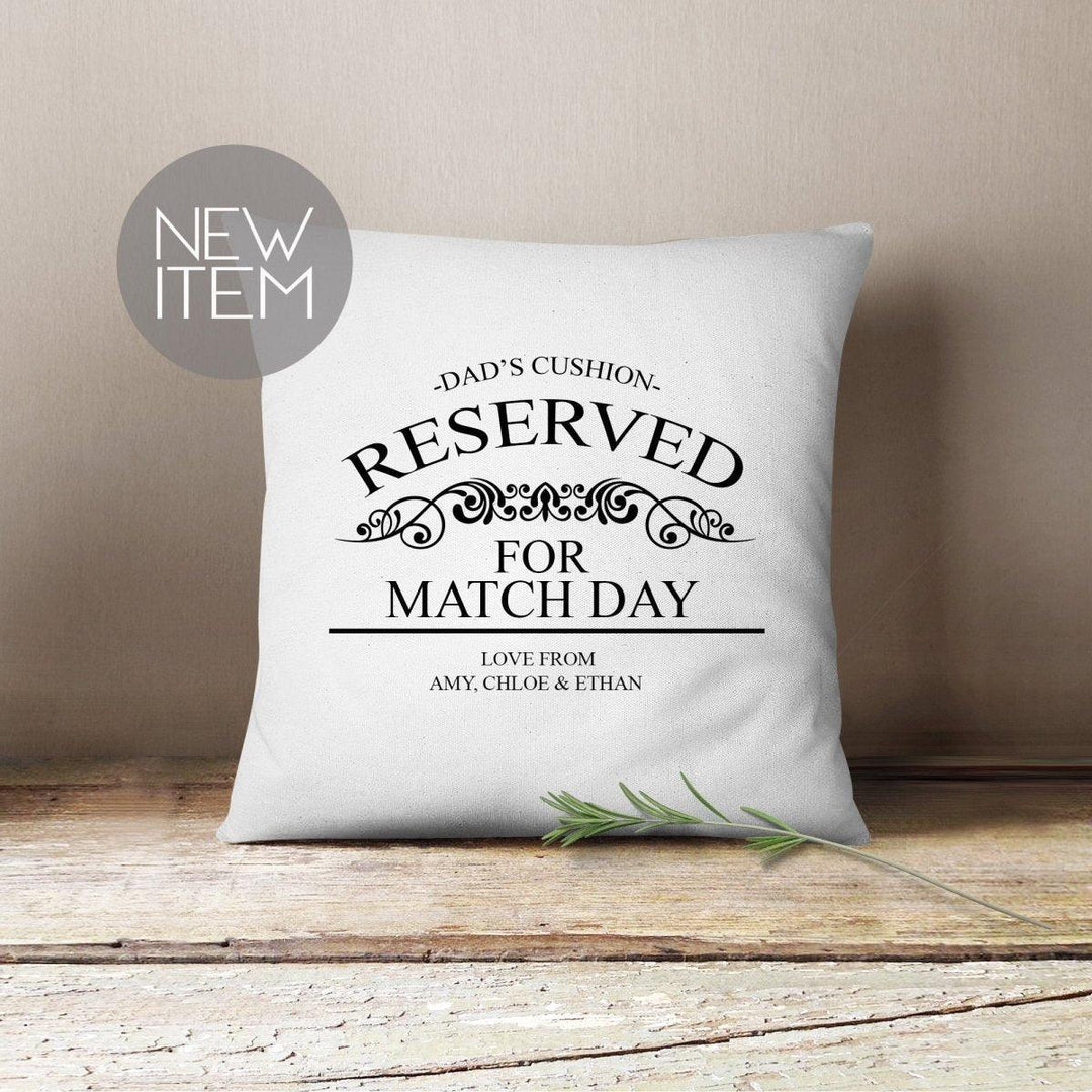 Personalised Dad Cushion, Match Day Gift Cushion, Christmas Daddy Gift Cushion, Dad Gifts, Fathers Day Gifts, Dad Present, Football Gift, - Amy Lucy