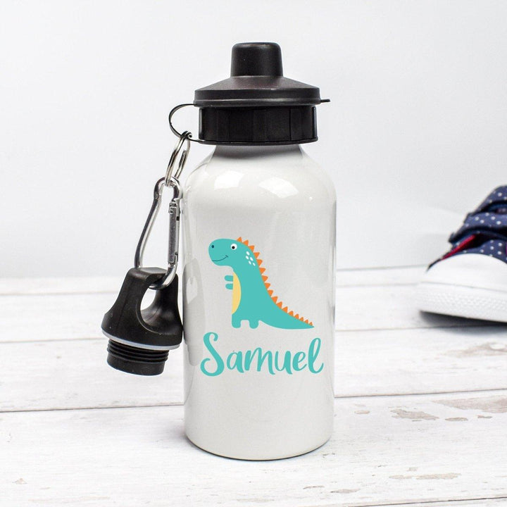 Personalised Dinosaur Water Bottle, Dinosaur School Bottle, Kids Dinosaur Drink Bottle, Boys School Flask, Kids Children Student Drinks Cup, - Amy Lucy