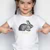 Personalised Easter Bunny Kids T-shirt, Kids Custom Name Top, Personalised Children's T-shirt, Customised Kid's Tee, Easter Bunny Boys Top - Amy Lucy