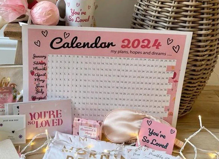 Personalised Filled Advent Calendar, Filled Advent Sack, Sweets Advent Calendar, Positive Mental Health Calendar, Beauty Advent Calendar - Amy Lucy