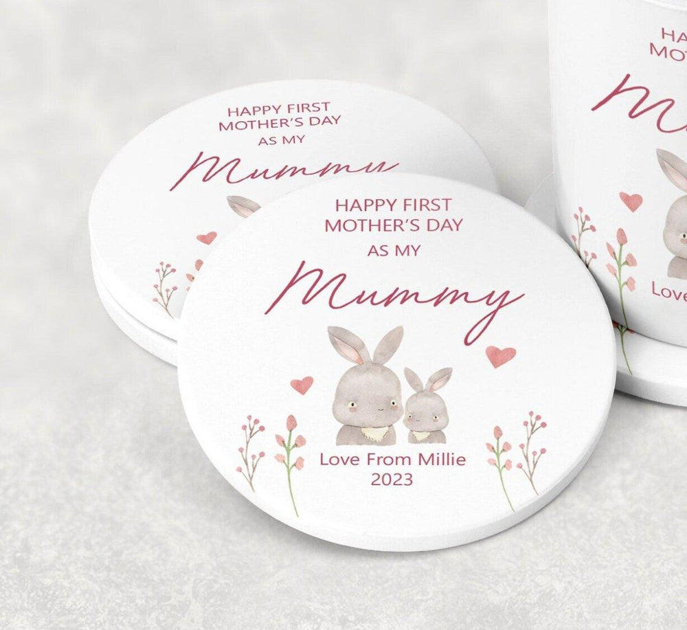 Personalised First Mother's Day as Mummy Gift, Mother's Day Mug Set, New Mum Gift, Mum Appreciation Gift, Mother's Day Mug Set - Amy Lucy