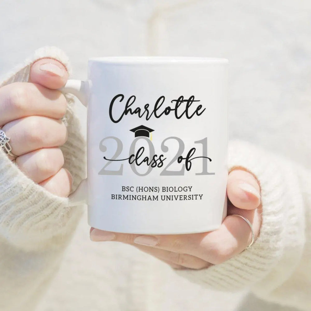 Personalised Graduation Mug, Graduation Gifts, Graduation Present, Graduating Custom Gift, Student Gifts, University Graduation Gifts, Keep - Amy Lucy