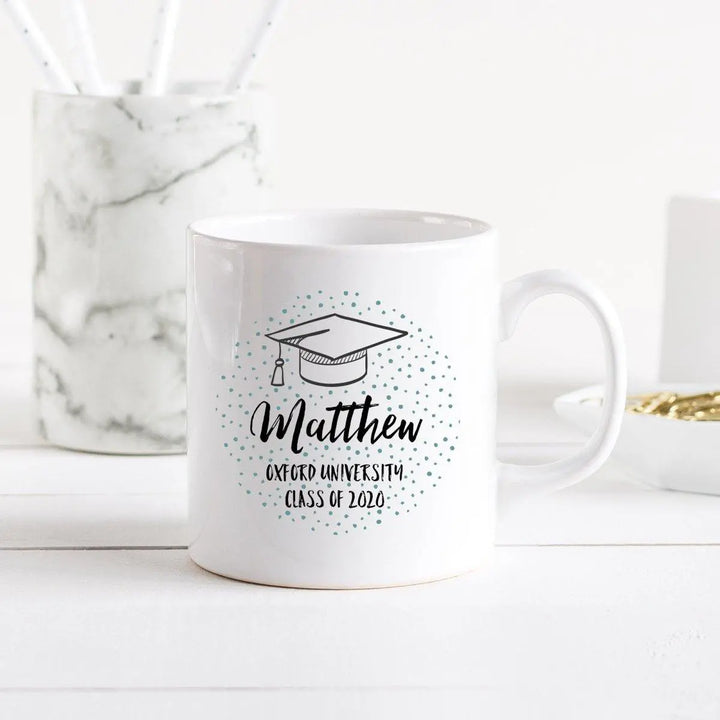 Personalised Graduation Mug, Graduation Gifts, Graduation Present, Graduating Custom Gift, Student Gifts, University Graduation Gifts, Keep - Amy Lucy