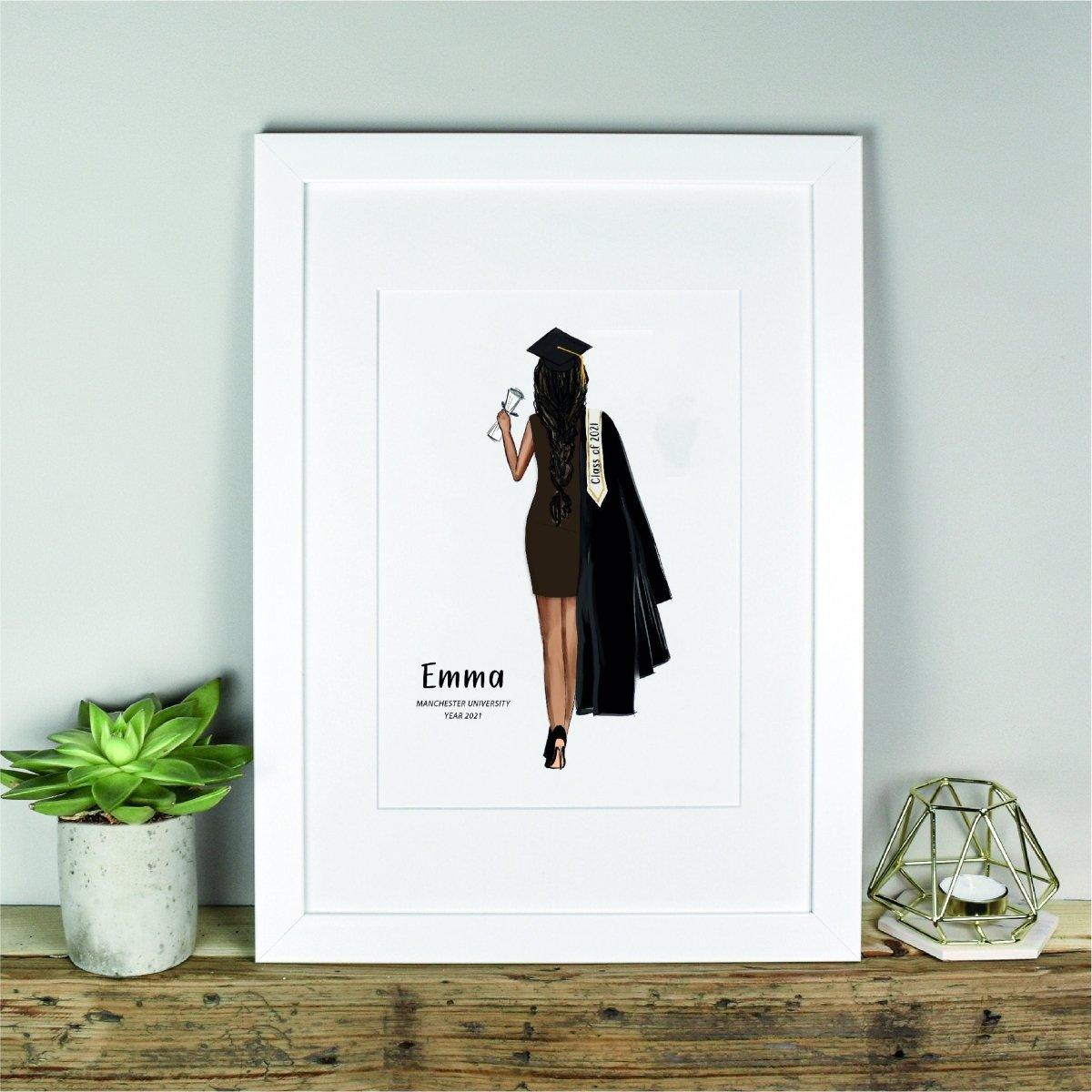 Personalised Graduation Print, Grad Gift, Custom Grad Print, College Grad, Grad Print, School Graduation Gift, Class Of Gift, University - Amy Lucy