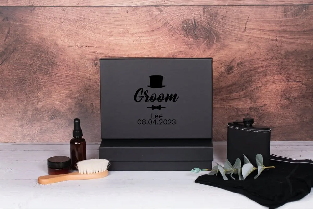 Personalised Groom Gift Box, Groom To Be Gift Set, Wedding Groom Gift, The Groom Gifts, Wedding Day Gift, Groom Set - Amy Lucy