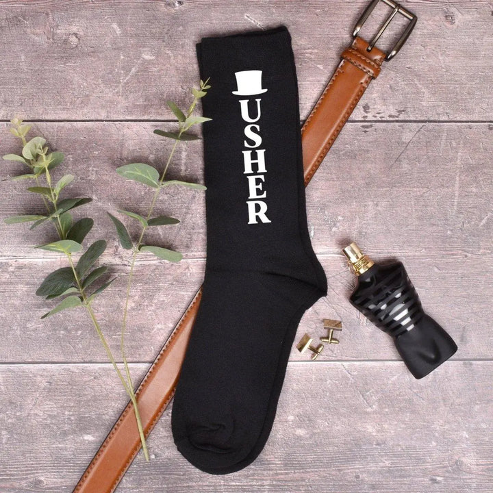 Personalised Groom Socks, Groomsman Socks, Men&#39;s Wedding Socks, Groom Gift, Groom Attire, Groomsman Underwear, Usher Socks, Best Man Socks, - Amy Lucy