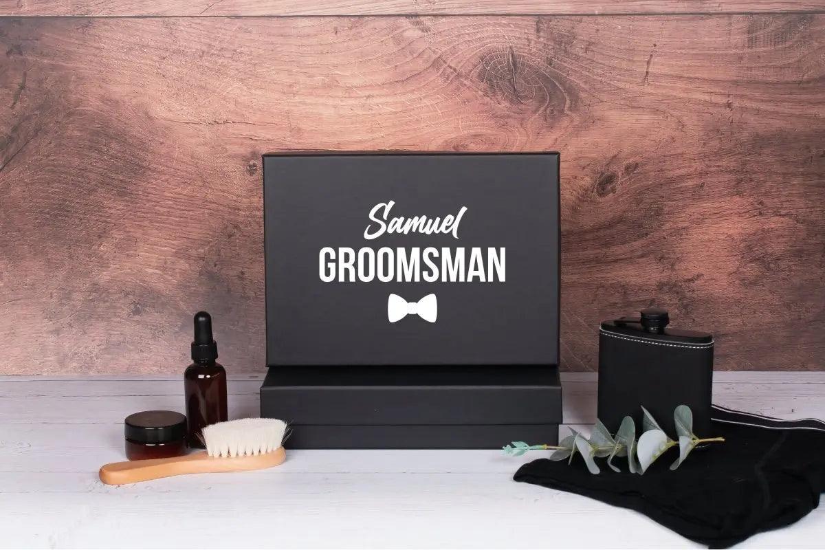 Personalised Groomsman Gift Box, Best Man Proposal Gift Box, Thank You Best Man Gift Box, Groomsman Gift, Wedding Thank You Gifts - Amy Lucy