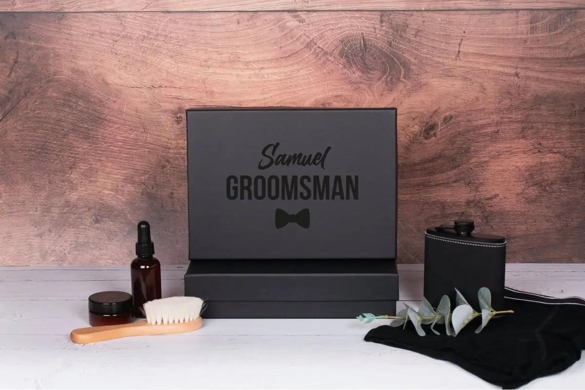 Personalised Groomsman Gift Box, Best Man Proposal Gift Box, Thank You Best Man Gift Box, Groomsman Gift, Wedding Thank You Gifts - Amy Lucy