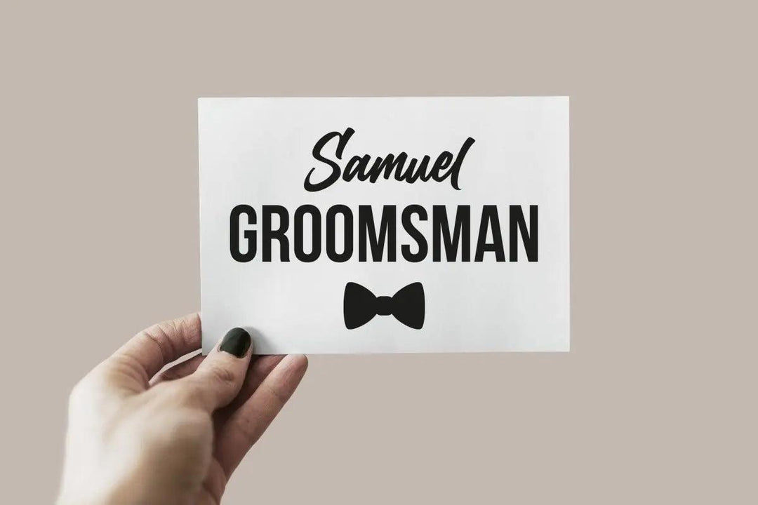 Personalised Groomsman Gift Box, Best Man Proposal Gift Box, Thank You Best Man Gift Box, Groomsman Gift, Wedding Thank You Gifts - Amy Lucy