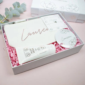 Personalised Happy Birthday Gift Box, Birthday Filled Gift Box, Milestone Birthday Gift, Beauty Filled Gift Boxes, Happy Birthday Gift, Gift - Amy Lucy
