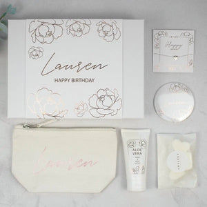 Personalised Happy Birthday Gift Box, Birthday Filled Gift Box, Milestone Birthday Gift, Beauty Filled Gift Boxes, Happy Birthday Gift, Gift - Amy Lucy