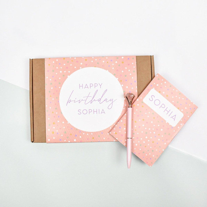 Personalised Happy Birthday Gift Box Filled, Birthday Letter Box Gift Box, Beauty Filled Gift Boxes, Spa Kit Box, Happy Birthday Gift, Her - Amy Lucy