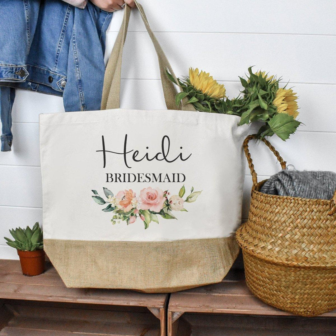 Personalised Hen Party Tote Bag, Personalised Hen Bag, Bridesmaid Thank You Gift Hen Night, Travel Hen Party Bag, Vintage Hen Party Bag, - Amy Lucy