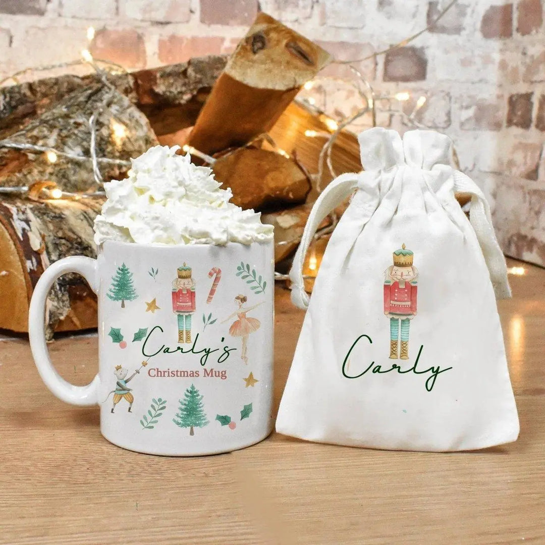 Personalised Hot Chocolate Kit, Name Christmas Mug, Hot Chocolate Gift Set, Stocking Filler, Mug Hot Chocolate Gift, Christmas Mug Gift Set - Amy Lucy