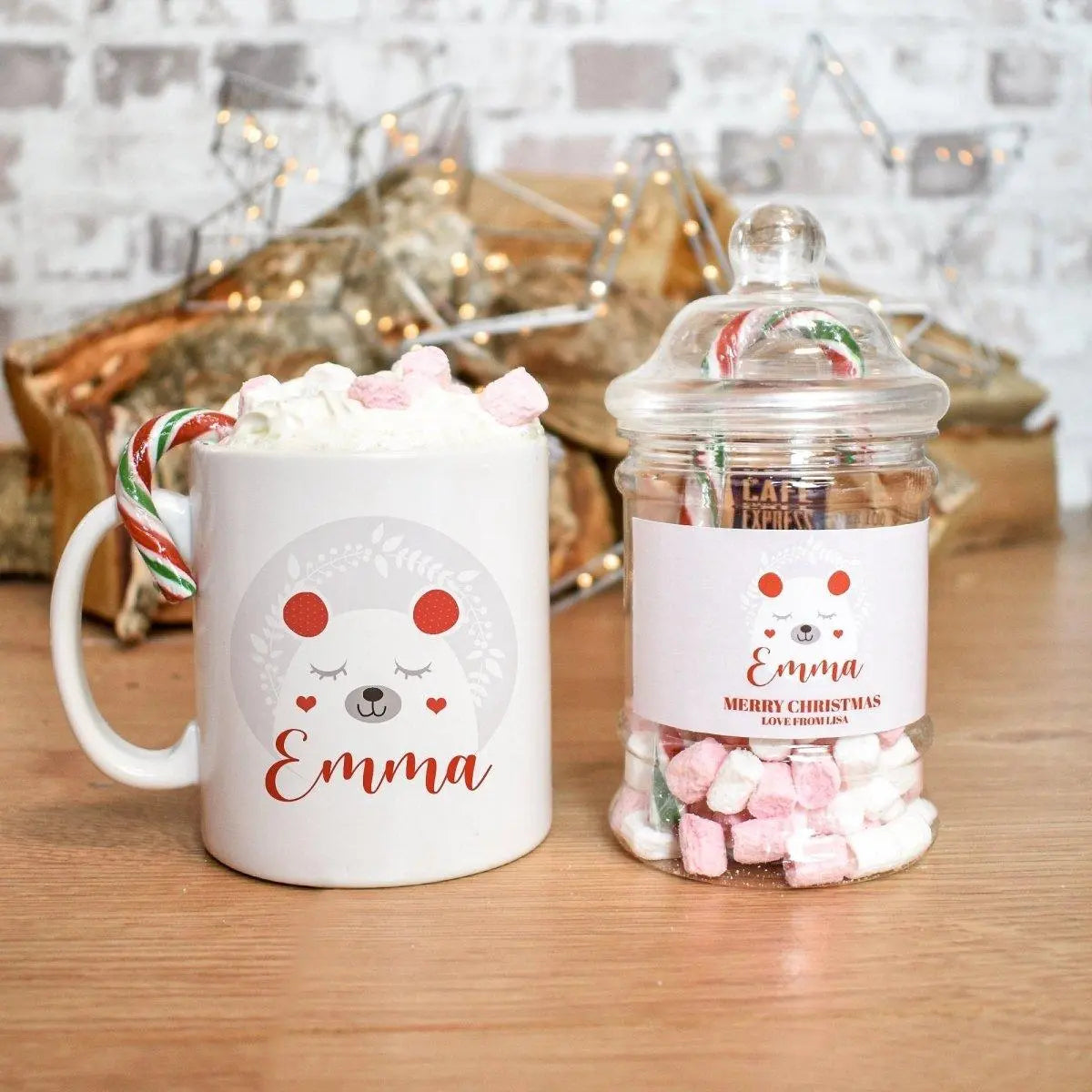 Personalised Hot Chocolate Kit, Stocking Fillers, Hot Chocolate Set, Christmas Eve Box Fillers, Hot Chocolate Gift, Christmas Mug Gift Set - Amy Lucy