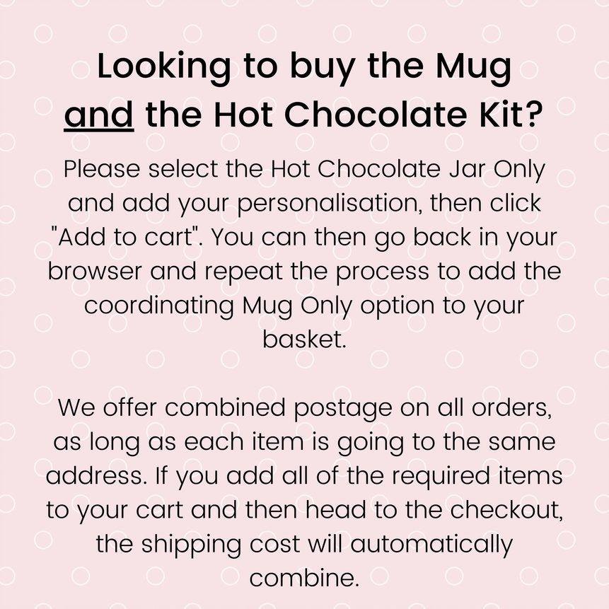 Personalised Hot Chocolate Kit, Stocking Fillers, Hot Chocolate Set, Christmas Eve Box Fillers, Hot Chocolate Gift, Christmas Mug Set Gift - Amy Lucy