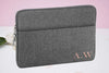 Personalised Laptop Bag 15" Inch, University Gift, Custom Laptop Case, Initial Tablet Bag, Monogram Document Bag, Laptop Case, Computer Bag - Amy Lucy