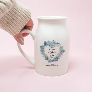 Personalised Mother's Day Vase, Mother's Day Jug, Personalised Mum Gift, Gift for Mum, Homeware Pitcher, Gift for Mum, Printed Jug, For Mum - Amy Lucy