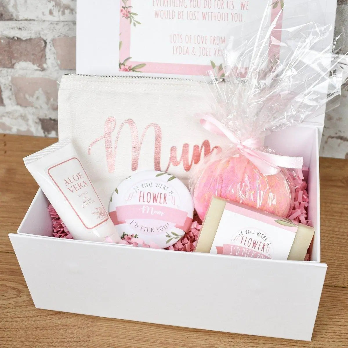 Personalised Mother&#39;s Day Gift Box, Mother&#39;s Day Spa Gift Box, Mothers Day Gift Set, Mothers Day Hamper, Gift for Mum, Mothers Day Treat Box - Amy Lucy