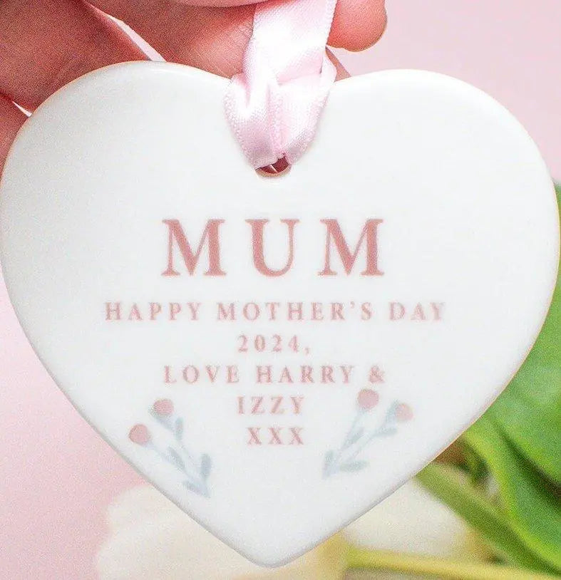 Personalised Mother's Day Ornament, First Mother's Day Gift, Small Mum Gift, Mum Appreciation Gift, Ceramic Ornament, Gift for Her, Mum Gift - Amy Lucy