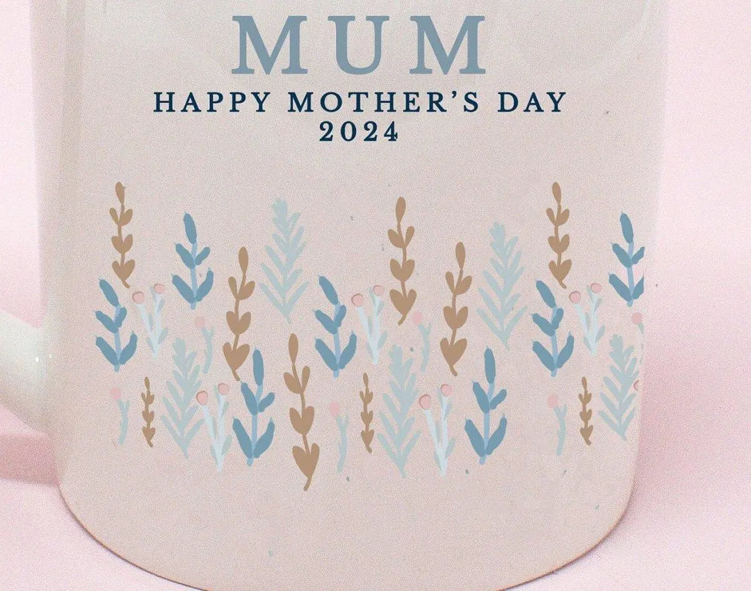 Personalised Mother's Day Vase, Mother's Day Jug, Personalised Mum Gift, Gift for Mum, Homeware Pitcher, Gift for Mum, Printed Jug, For Mum - Amy Lucy