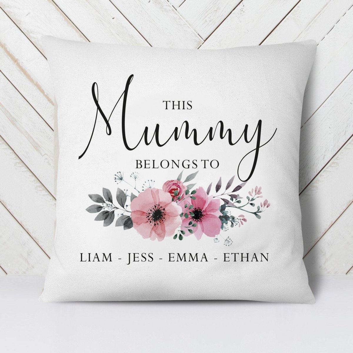 Personalised Mum Cushion, Mother's Day Cushion, Personalised Gift for Mum, Mummy Gift, Mothers Day Gifts, Mom Gift, Mum Cushion - Amy Lucy