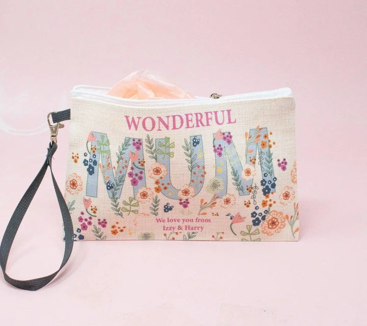 Personalised Mum Makeup Bag, Mother's Day Pouch, Personalised Gift for Mum, Mummy Gift, Mothers Day Gifts, Mom Gift, Mum, Pencil Case, Mum - Amy Lucy