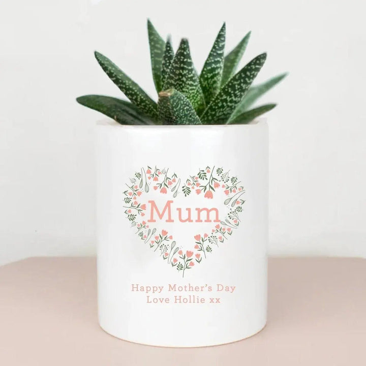 Personalised Mum Plant Pot, Mother's Day Plant Pot, Custom Words Plant Pot, Small Plant Pot, Garden Gift, Gift for Mum, Gardening - Amy Lucy