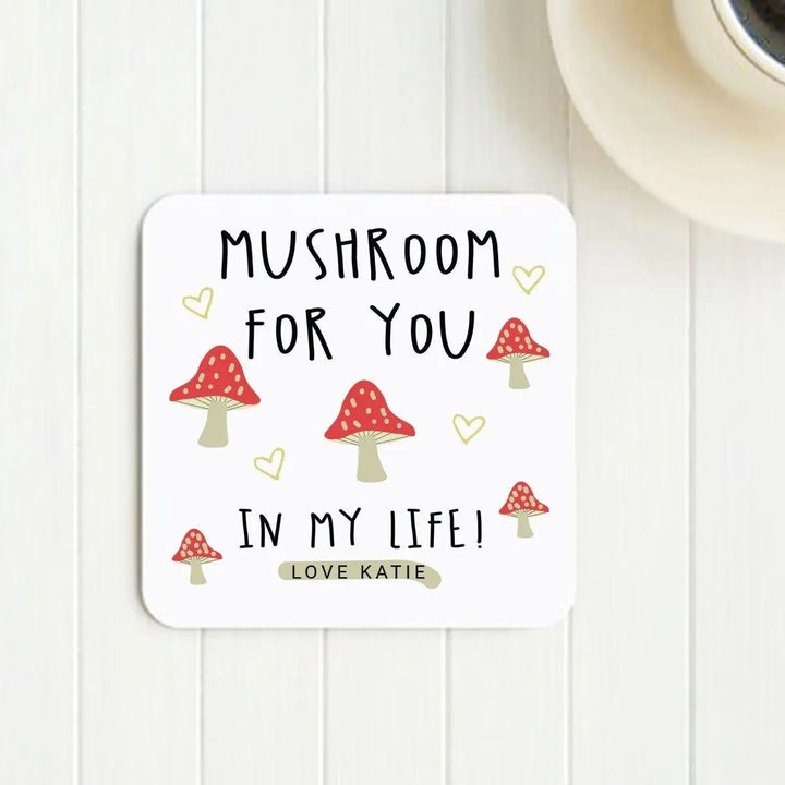 Personalised Mushroom for you Gift, Husband Gift, Partner Cute Gift, Valentines Gift, Couple Gift, Galantines, Bin Gift, Boyfriend Gift, - Amy Lucy